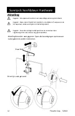 Предварительный просмотр 12 страницы Therafin Surelock 50218 Manual