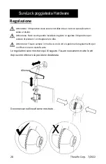 Предварительный просмотр 28 страницы Therafin Surelock 50218 Manual