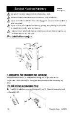 Предварительный просмотр 30 страницы Therafin Surelock 50218 Manual