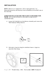 Предварительный просмотр 8 страницы Therafin Therafin Flipdown Adductor Owner'S Instruction Manual