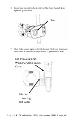 Предварительный просмотр 10 страницы Therafin Therafin Flipdown Adductor Owner'S Instruction Manual