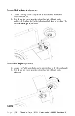 Предварительный просмотр 16 страницы Therafin Therafin Flipdown Adductor Owner'S Instruction Manual