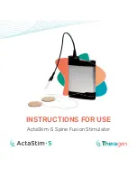 Preview for 1 page of Theragen ActaStim-S Instructions For Use Manual