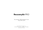 Предварительный просмотр 1 страницы THERAGUN RecoveryAir PRO Quick Start Manual