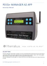 Theralux POOL+ MANAGER A2 APP Instruction Manual preview