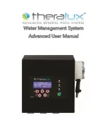 Preview for 1 page of Theralux Water Management System Advanced User'S Manual