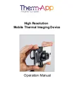 Therm-App Mobile Thermal Imaging Device Operation Manual preview