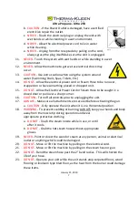 Preview for 7 page of THERMA-KLEEN Ultra 250 Operator'S Manual