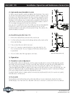 Preview for 7 page of Therma-Stor HI-E Dry 195 Installation, Operation And Maintenance Instructions