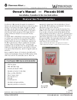 Therma-Stor Phoenix D385 Owner'S Manual preview
