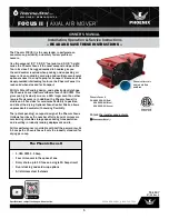 Therma-Stor Phoenix FOCUS II Owner'S Manual preview