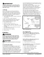 Preview for 4 page of Therma-Stor Phoenix R175 Installation, Operation & Service Instructions