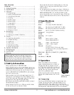 Preview for 2 page of Therma-Stor Phoenix R200 Owner'S Manual