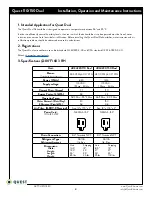 Preview for 4 page of Therma-Stor quest 150 dual Installation, Operation And Maintenance Instructions