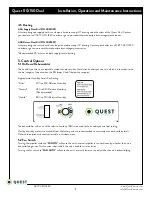 Preview for 7 page of Therma-Stor quest 150 dual Installation, Operation And Maintenance Instructions