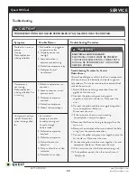 Preview for 22 page of Therma-Stor Quest 185 Cool Installation, Operation And Maintanance Manual