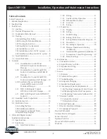 Preview for 2 page of Therma-Stor Quest DRY 150 Installation, Operation And Maintenance Instructions