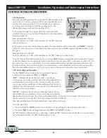 Preview for 18 page of Therma-Stor Quest DRY 150 Installation, Operation And Maintenance Instructions