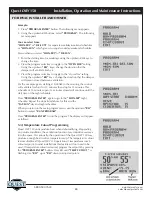 Preview for 20 page of Therma-Stor Quest DRY 150 Installation, Operation And Maintenance Instructions