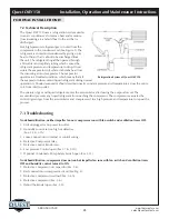 Preview for 23 page of Therma-Stor Quest DRY 150 Installation, Operation And Maintenance Instructions