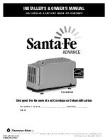 Therma-Stor Santa-Fe Advance 4029800 Installer'S & Owner'S Manual preview