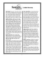 Preview for 7 page of Therma-Stor Santa Fe Compact Installer'S & Owner'S Manual