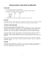 Preview for 4 page of Therma-tek TMD36-6-1 Restaurant Series Onwers Manual And Installation Instructions