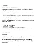 Preview for 15 page of Thermablaster WDFT060-VF-IR Owner'S Manual