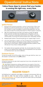 Preview for 2 page of Thermablaster WDFT250-VF-IR Operational Instructions