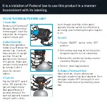 Preview for 2 page of ThermaCell Backpacker User Manual