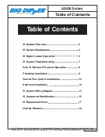 Preview for 2 page of Thermaco Big Dipper 50000 Series Installation & Operation Instructions