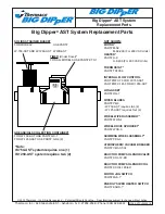 Preview for 18 page of Thermaco Big Dipper W-1250-AST Installation & Operation Instructions