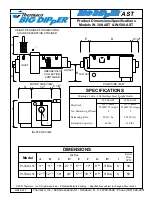 Preview for 9 page of Thermaco Big Dipper W-750-AST Installation & Operation Manual