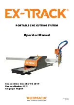 THERMACUT EX-TRACK Operator'S Manual preview