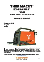 THERMACUT EX-TRAFIRE 30H Operator'S Manual preview