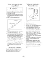 Предварительный просмотр 11 страницы Thermador An American Icon PH36ZS Installation Instructions Manual