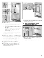 Предварительный просмотр 25 страницы Thermador Bottom Freezer (3 Door) Installation Instructions Manual