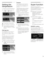 Preview for 13 page of Thermador Bottom Freezer Use & Care Manual