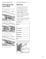 Preview for 27 page of Thermador Bottom Freezer Use & Care Manual