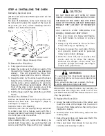 Preview for 9 page of Thermador C271 Installation Instructions Manual