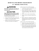 Preview for 25 page of Thermador C271 Service Manual