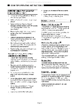 Preview for 12 page of Thermador CE304 Care And Use Manual