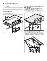 Preview for 15 page of Thermador CEM 304 NS Installation Instructions Manual