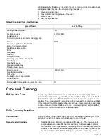 Предварительный просмотр 9 страницы Thermador CEM CEM365 Use And Care Manual