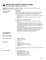 Preview for 3 page of Thermador CEM COOKTOP Installation Instructions Manual