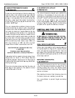 Preview for 4 page of Thermador CEP304 Installation Instructions Manual