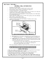 Preview for 16 page of Thermador CG848FSZLP Care & Use Manual