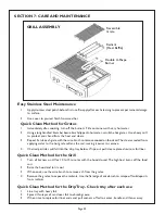 Preview for 24 page of Thermador CG848FSZLP Care & Use Manual