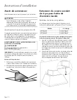 Preview for 10 page of Thermador CHMHP366W Installation Instructions Manual