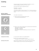 Preview for 13 page of Thermador CIT304E Use And Care Instructions Manual